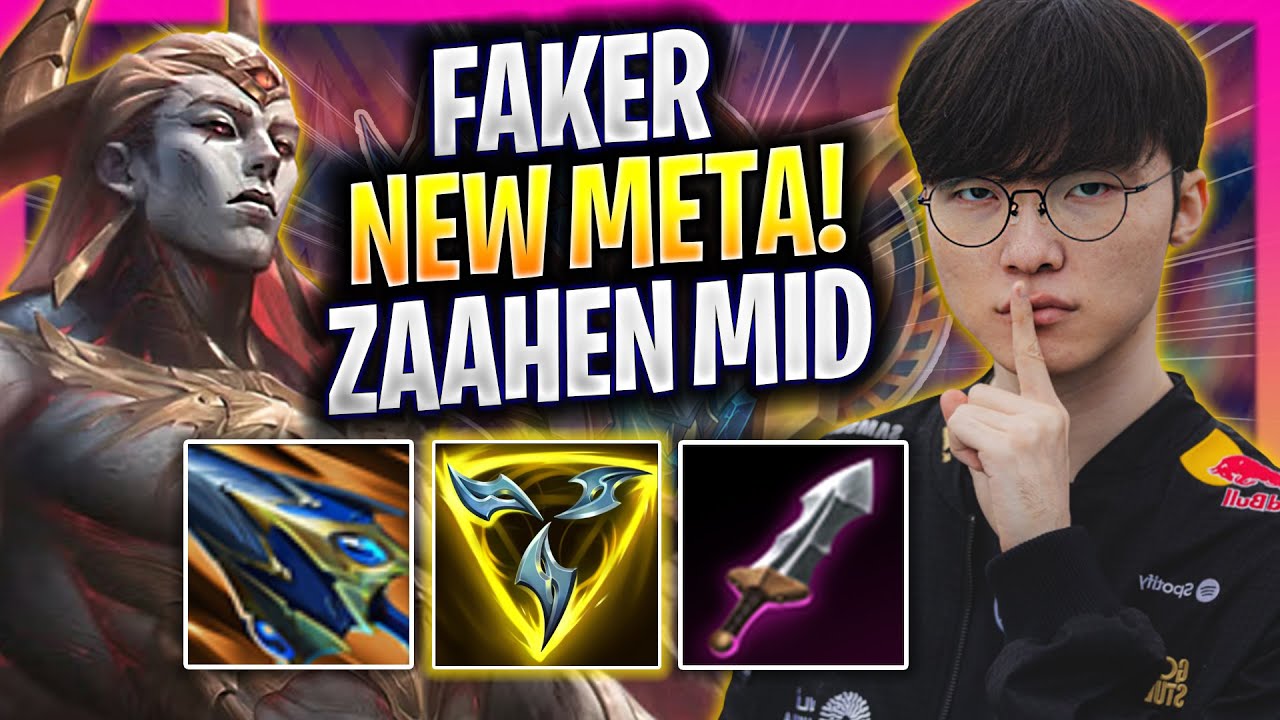 FAKER CRAZY NEW META ZAAHEN MID! - T1 Faker Plays Zaahen MID vs Talon! | Season 2026
