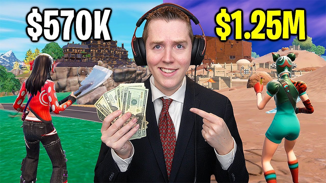 Угадайте, какой игрок заработал *БОЛЬШЕ* в Fortnite! (СЛОЖНЫЙ)