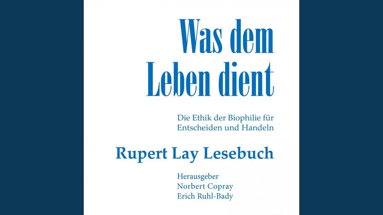 Die Freiheit des Mitmenschen mehren