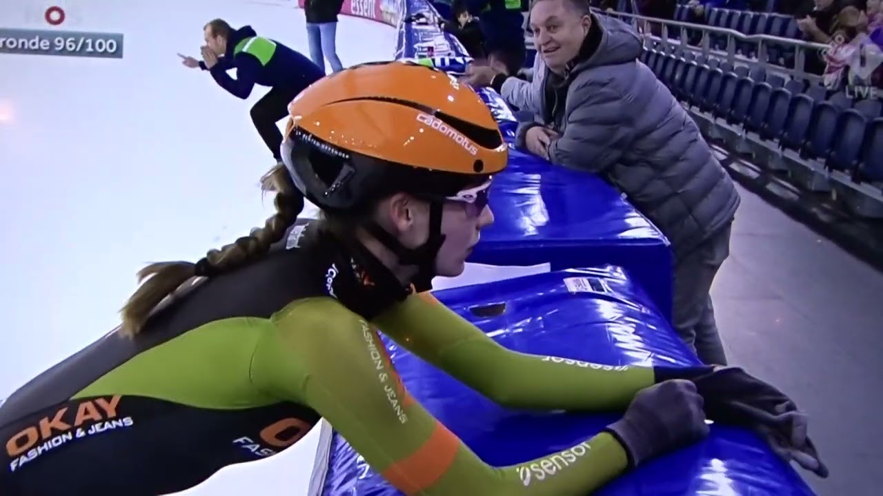 NK marathon schaatsen Thialf in Heerenveen vrouwen jaar 2025