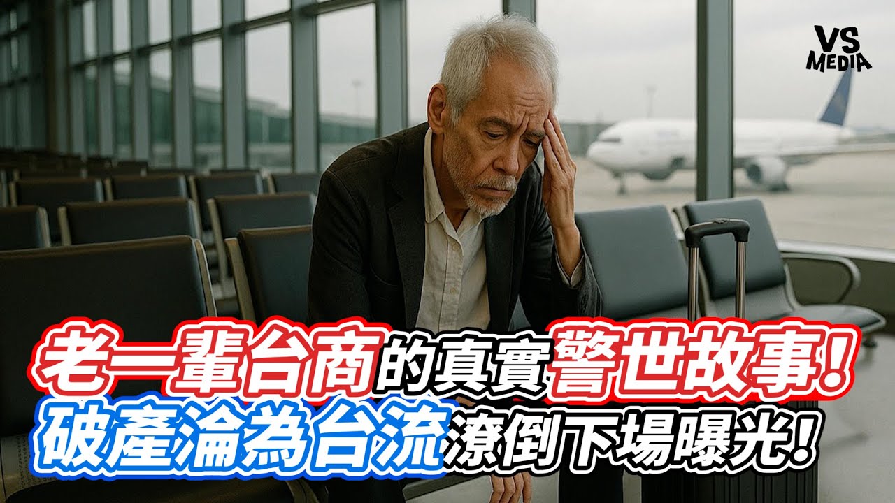 老一輩台商的真實警世故事！破產淪為台流潦倒下場曝光！｜VS MEDIAｘ@skuo1980