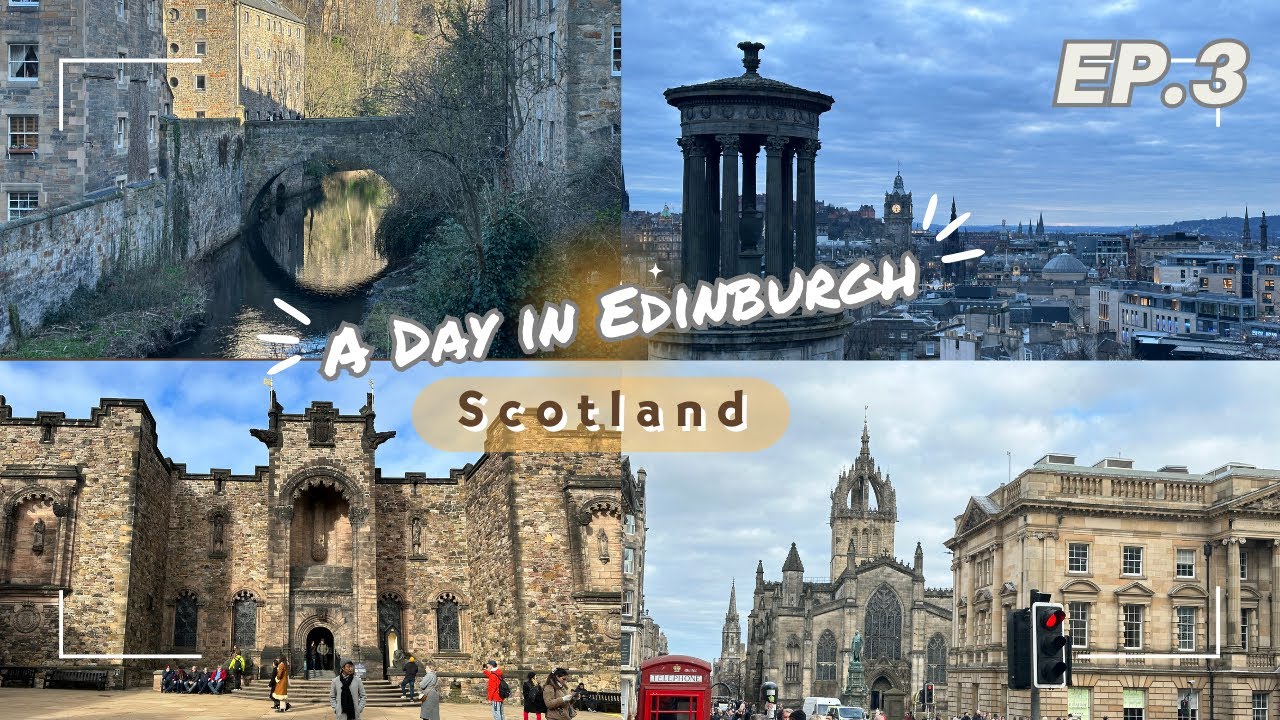 UK trip - EP 3 I เที่ยวชมเมือง Edinburgh สก็อตแลนด์ ใน 1 วัน พร้อมวิธีซื้อตั๋วเข้าชมปราสาท
