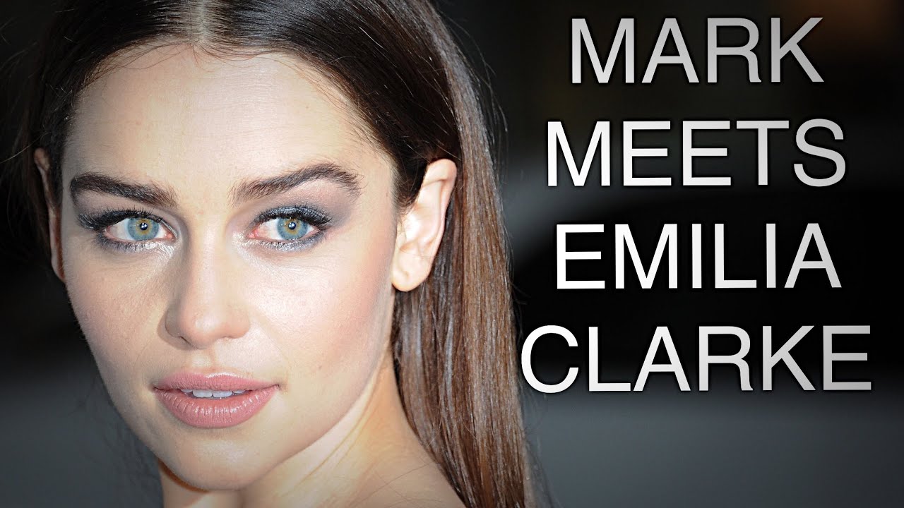 EMILIA CLARKE MEETS MARK IN NYC TO TALK ME BEFORE YOU