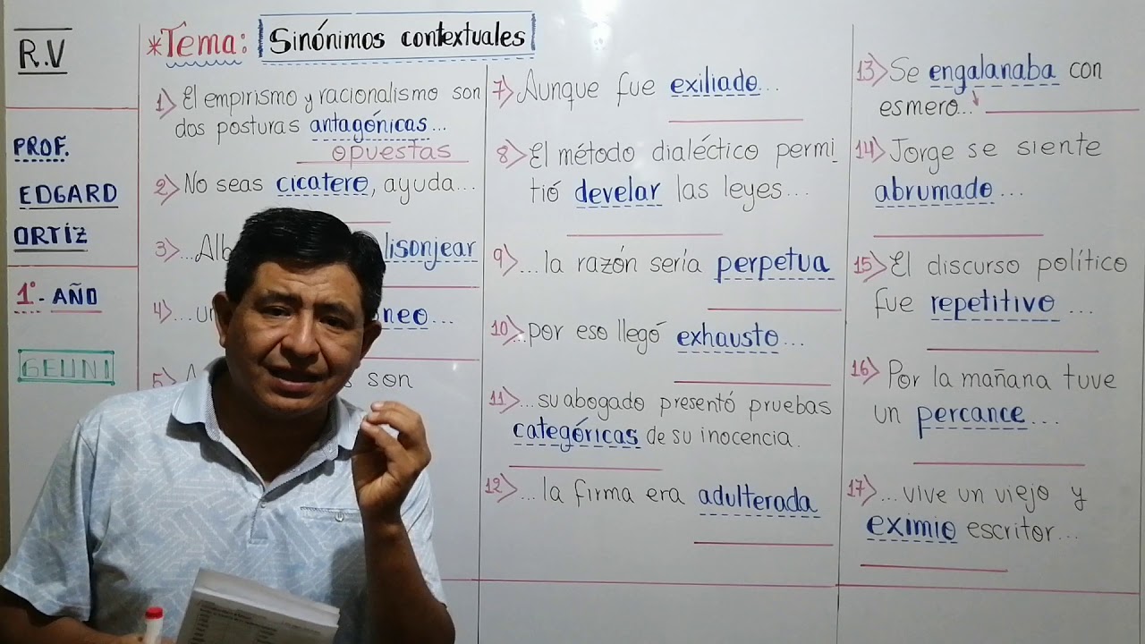 Sinonimos contextuales