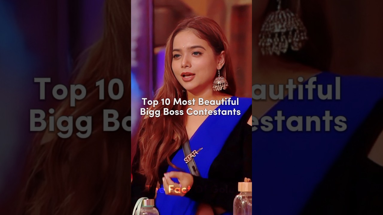 Top 10 Most Beautiful Bigg Boss Female Contestants All Time | @FukraInsaan @TheSocialFactory