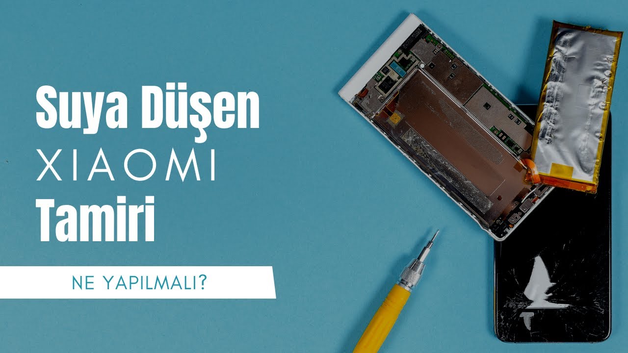 Suya Düşen Redmi Note 8 Pro'yu Kurtarmak!