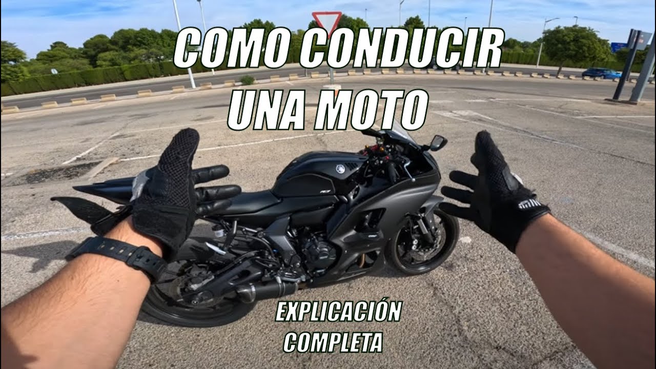 Aprende YA como CONDUCIR una moto PARTE 1 - El MEJOR tutorial