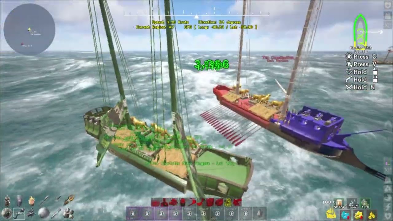 Atlas S13 Boat Pvp - Dark Warriors -