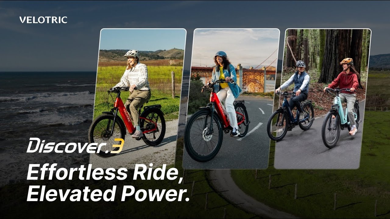 Meet Velotric Discover 3 | Effortless Ride, Elevated Power - Comfort Commuter Ebike