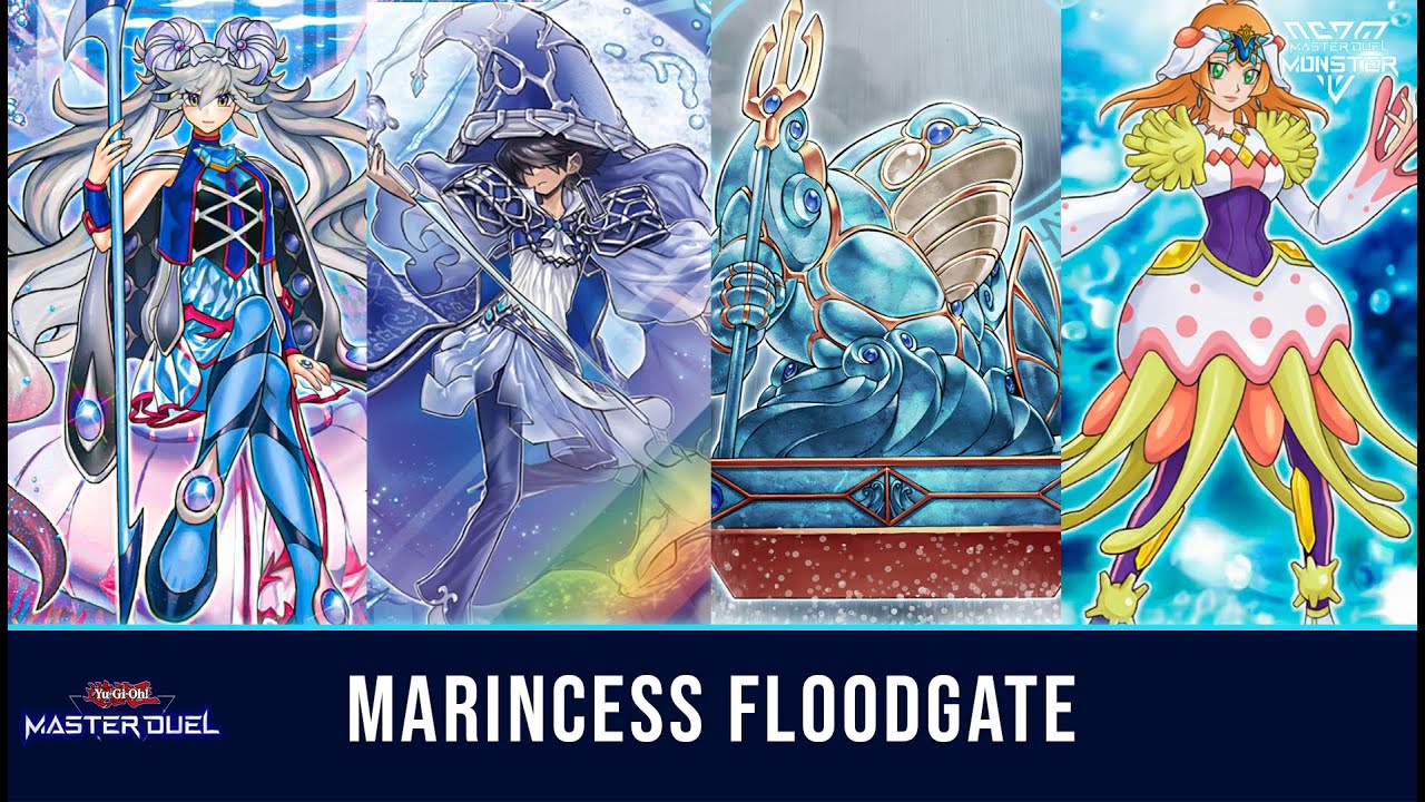 MARINCESS FLOODGATE DECK MASTER DUEL GAMEPLAY AND DECKLIST [YU-GI-OH! MASTER DUEL]