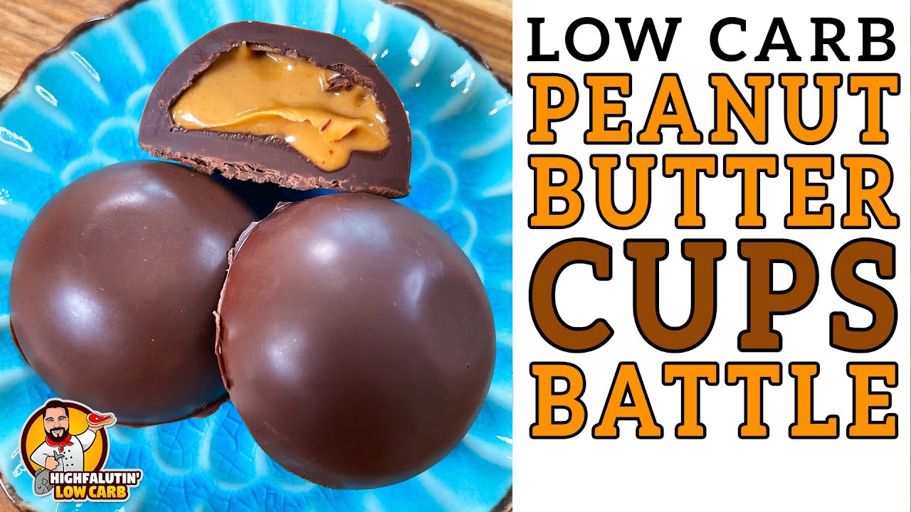 Low Carb PEANUT BUTTER CUPS Battle - The BEST Keto Peanut Butter Cup Recipe!