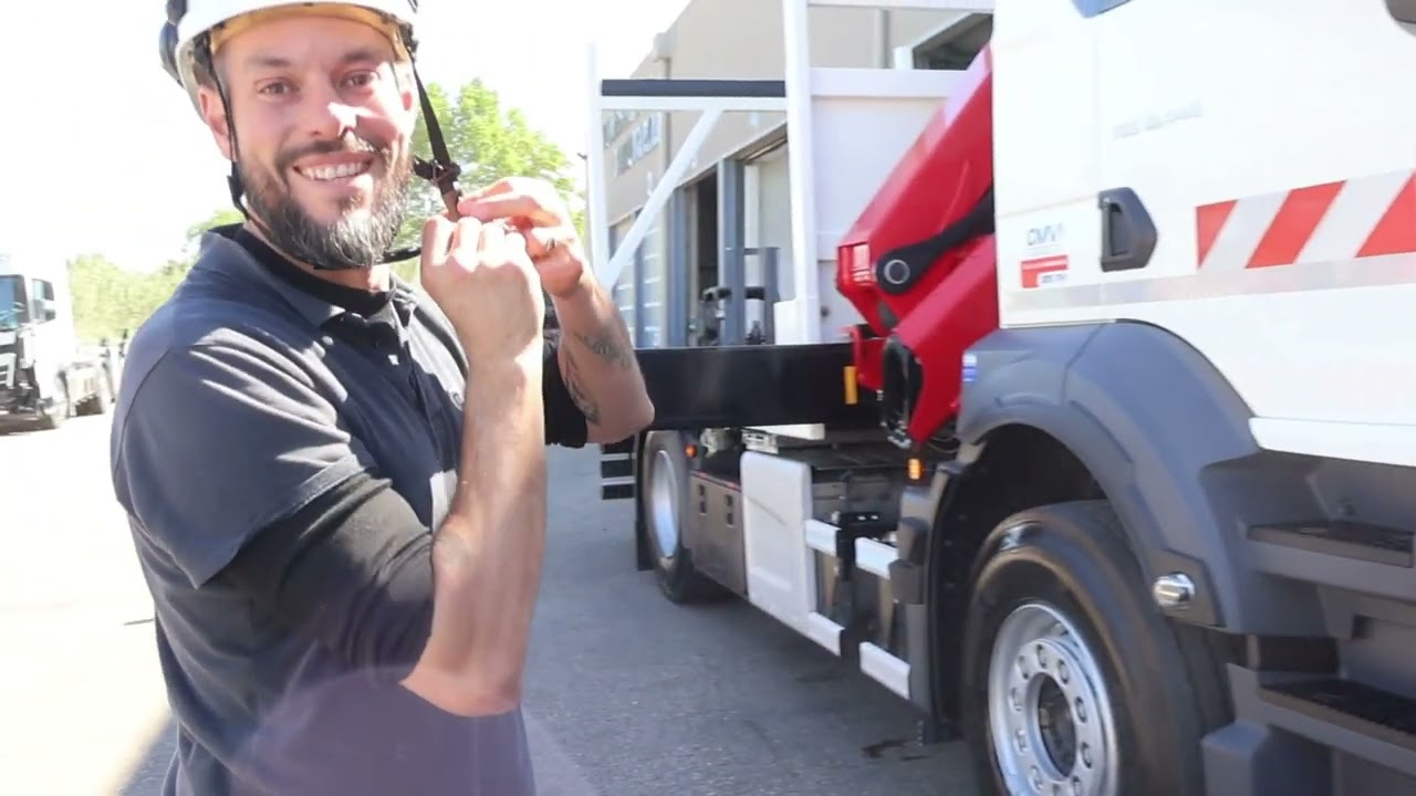Conception MAN TGS plateau grue HMF | Carrosserie CMVI x Groupe Régis Malclès