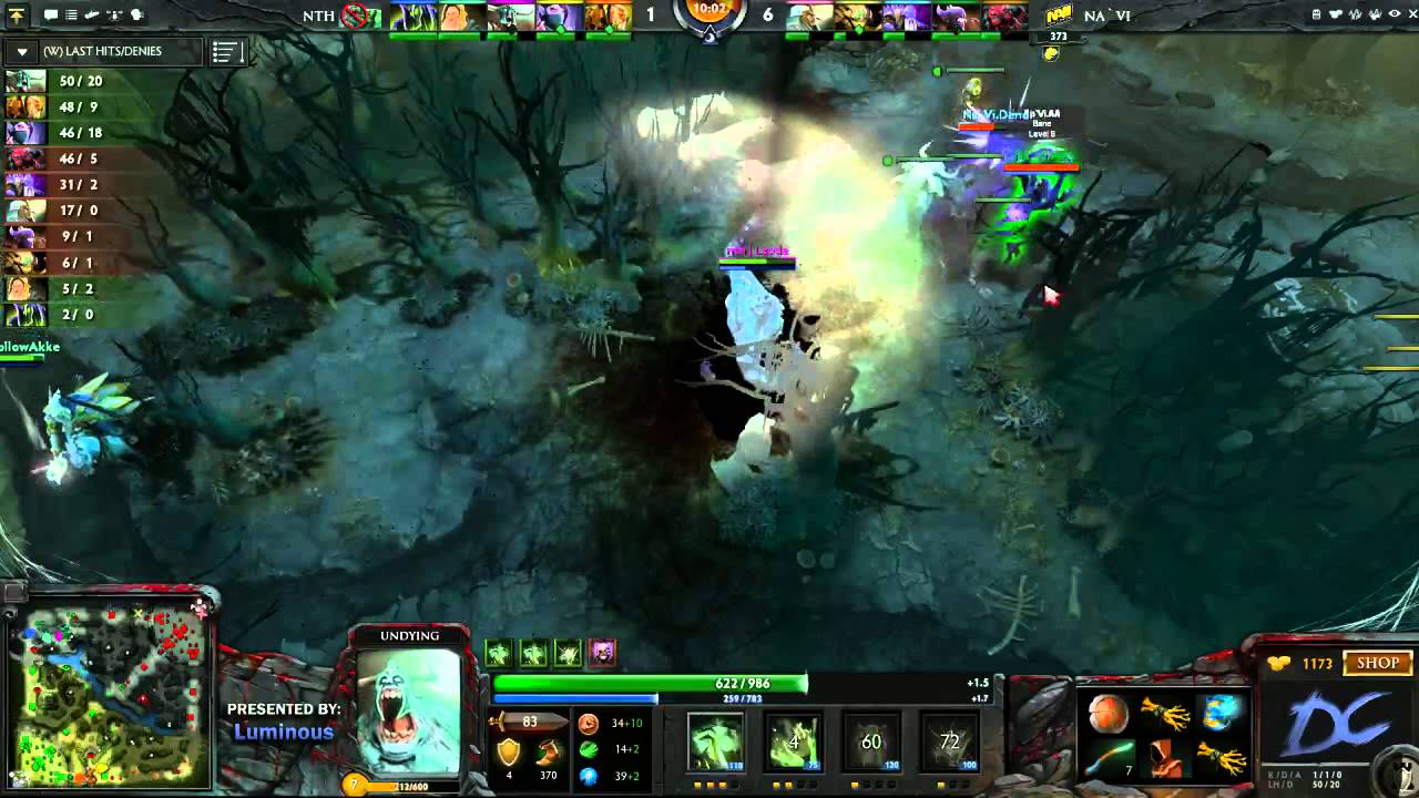 NoTidehunter vs Navi (Starladder)