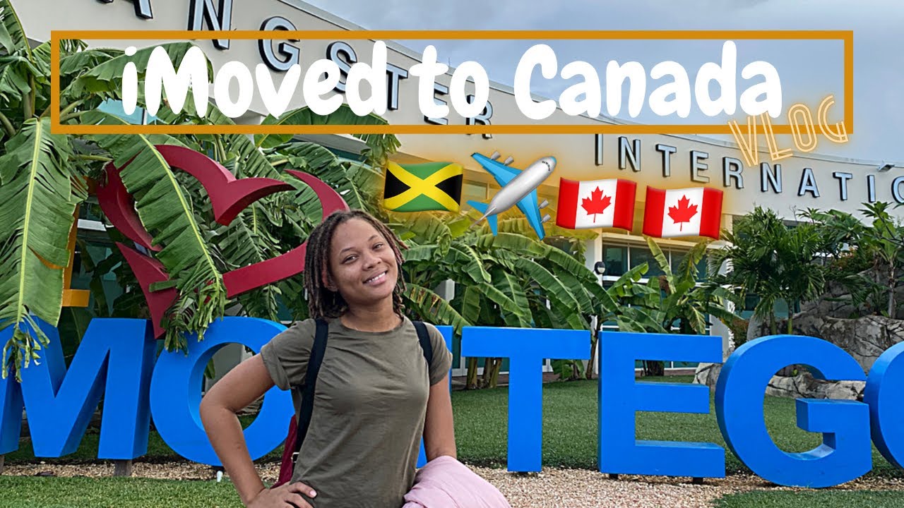 iMoved To Canada 🇨🇦 | Traveled for the first time | Vlog 7 | Jameillia Charm