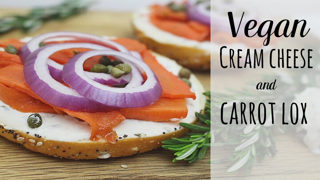VEGAN Smoked Salmon and Cashew Cream Cheese Recipe // MoreSaltPlease