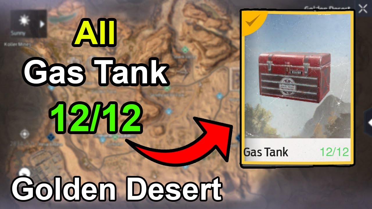 Undawn Golden Desert All Gas tank (12/12) / All Explosive Gasoline #undawn #undawngameplay