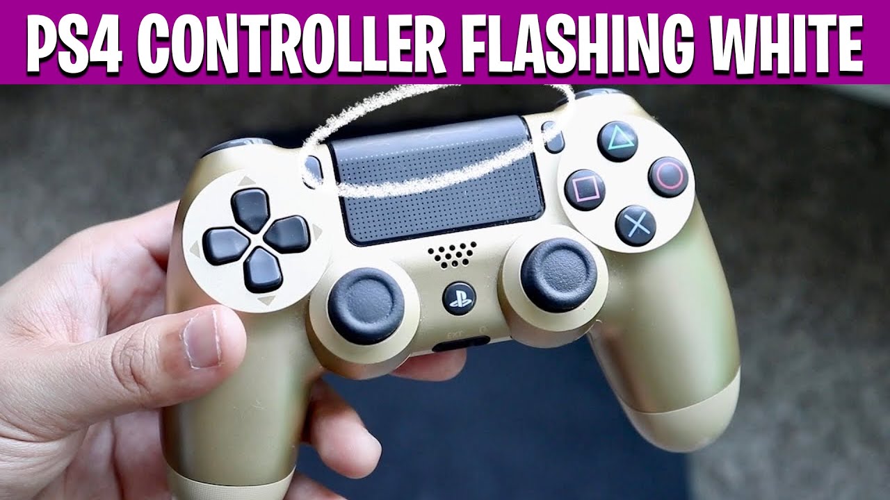 Мигающий белый индикатор на контроллере PS4 не подключается? Быстро устраните проблему с мигающим...