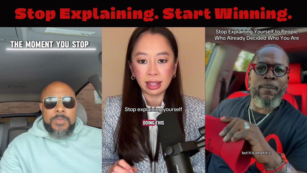 Stop Explaining Yourself How Growth Steals Their Power