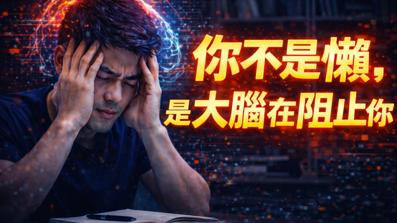 你不是懶，是大腦在阻止你#ai  #shorts#拖延症#心理學#大腦機制#自我成長#行為科學