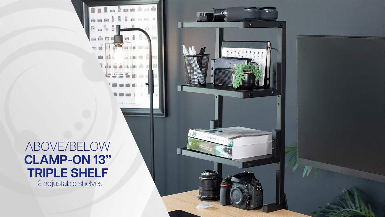 STAND-SHELF3C Above/Below Clamp-on 13