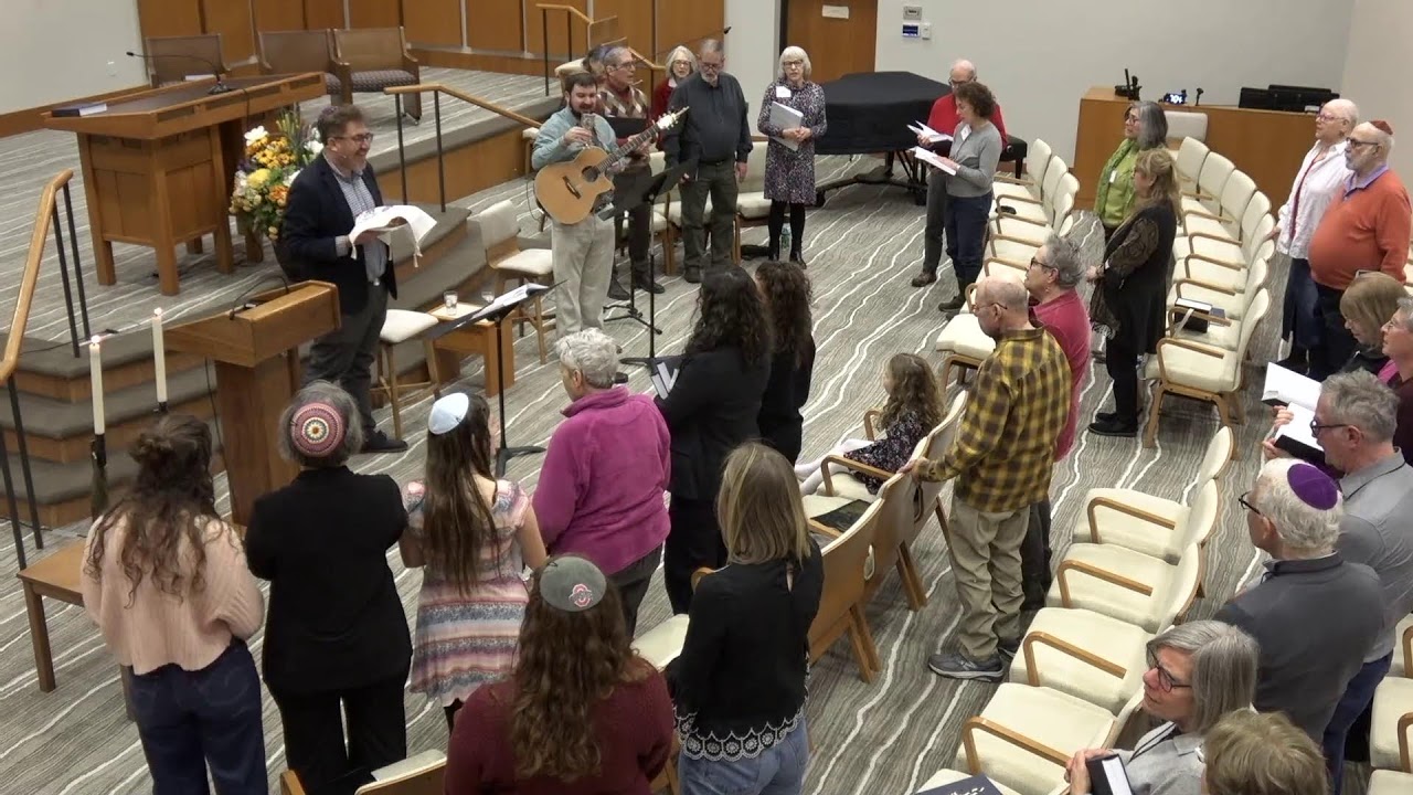 Erev Shabbat Worship, Temple Beth El - Madison, Wisconsin; February 13, 2026 / 27 Shvat 5786