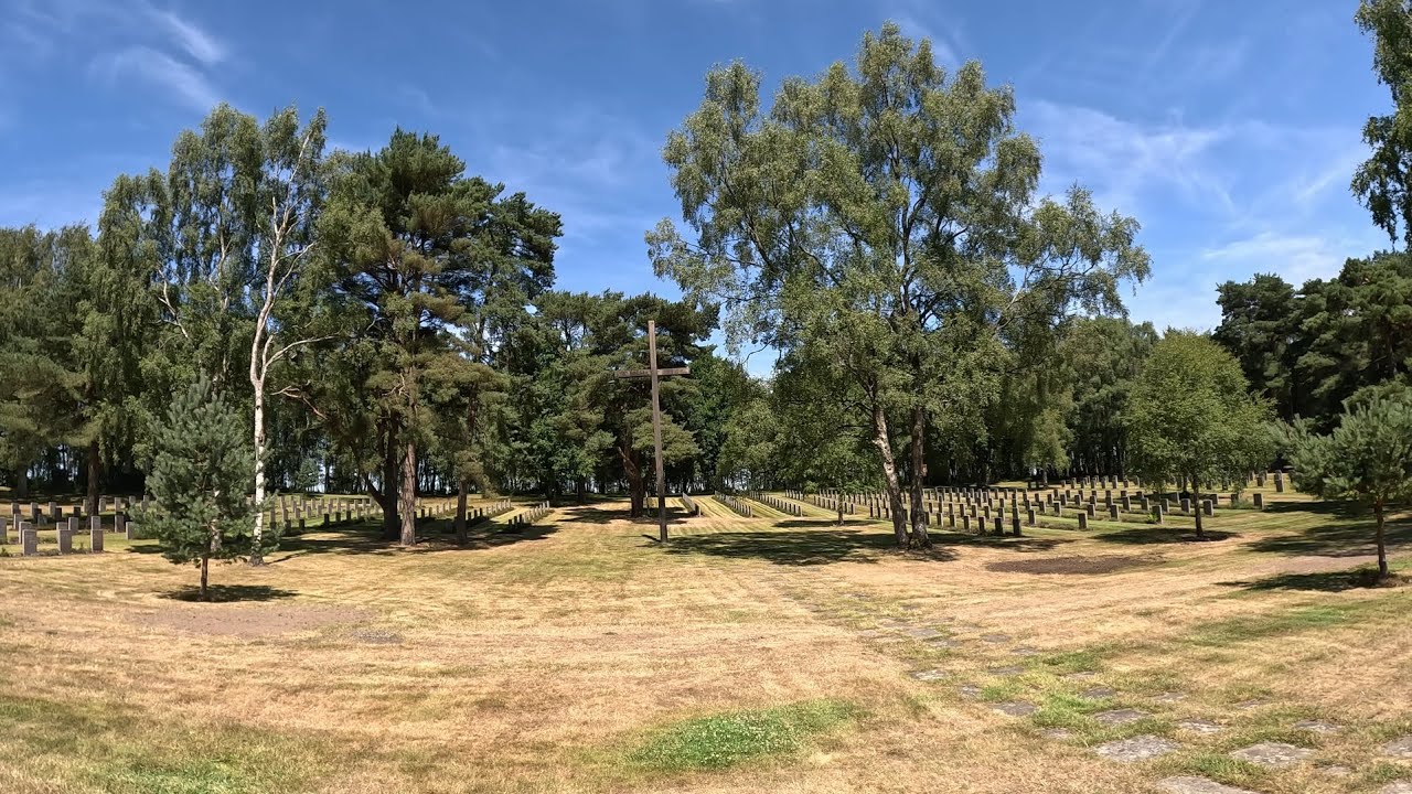 CANNOCK CHASE: German military cermetary. Peaceful site of rest for nearly 5000 people from WW1 & 2