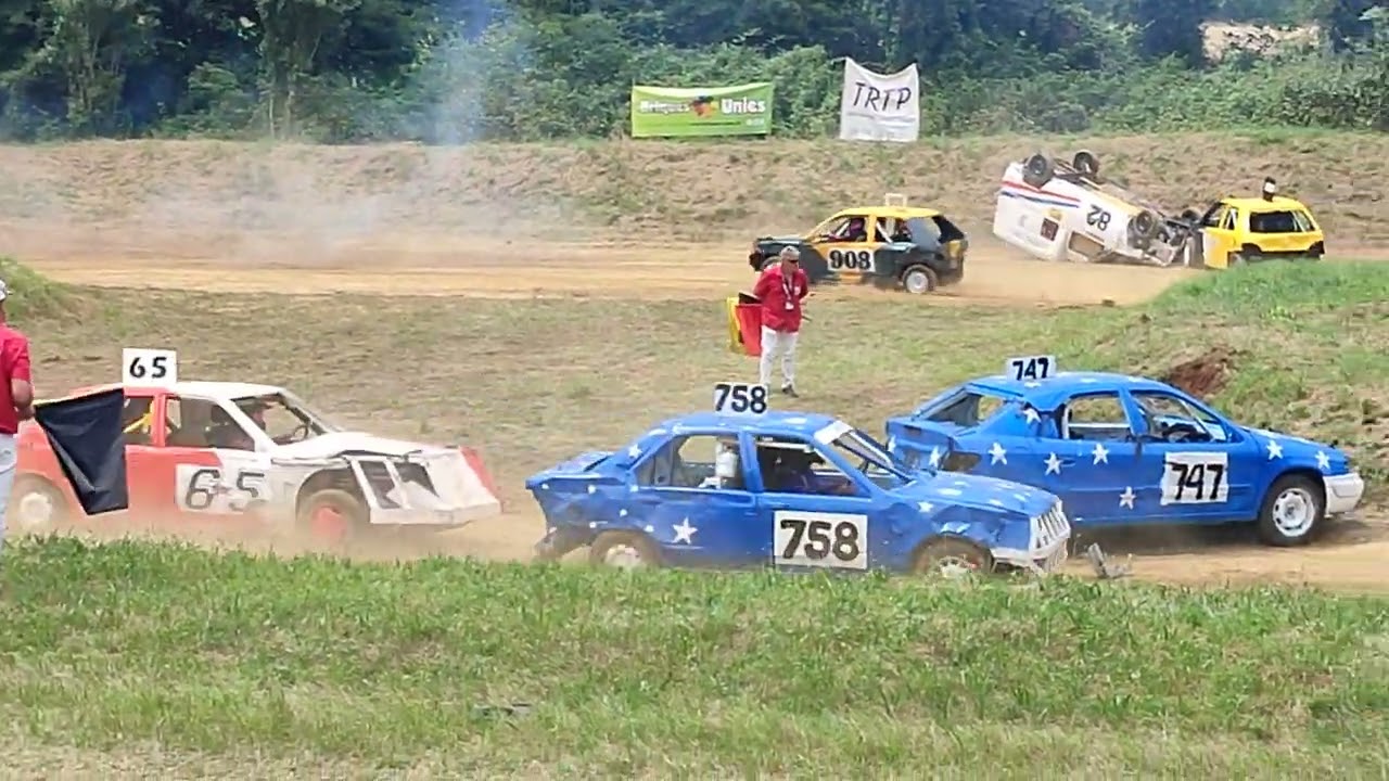 STOCK-CARS Charmes Sur l'Herbasse 2024 1ère Manche