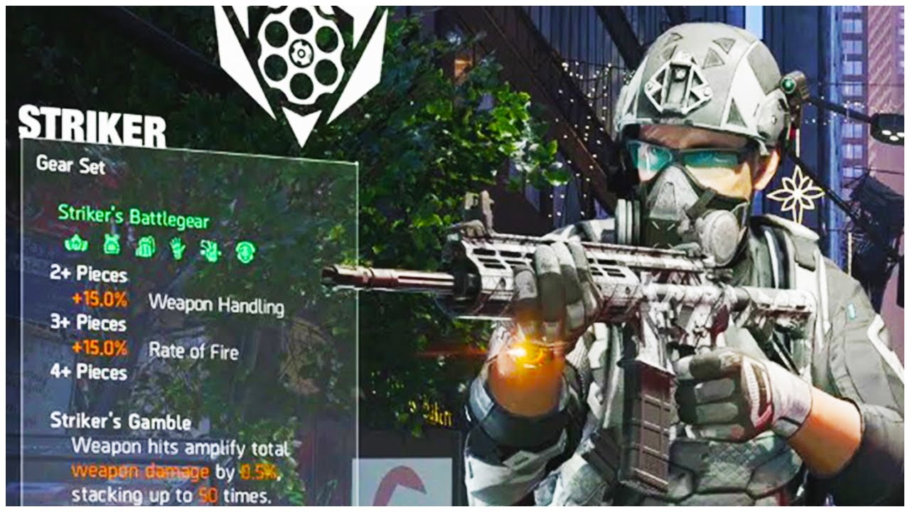 STRIKER GEAR SET is Coming to The Division 2 in WoNY!