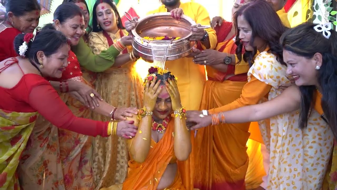 “Yellow & Happy 💛 | Nepali Wedding Haldi 2026”