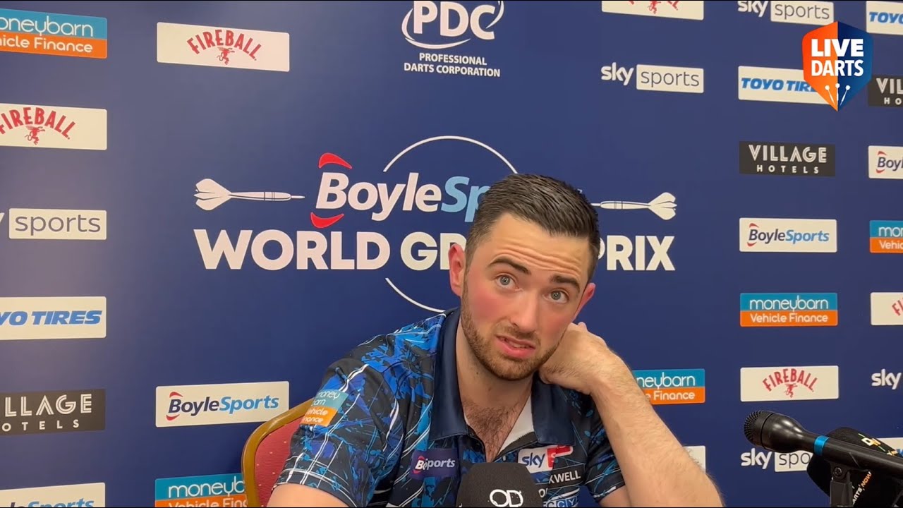 Luke Humphries reacts to James Wade's comments: 