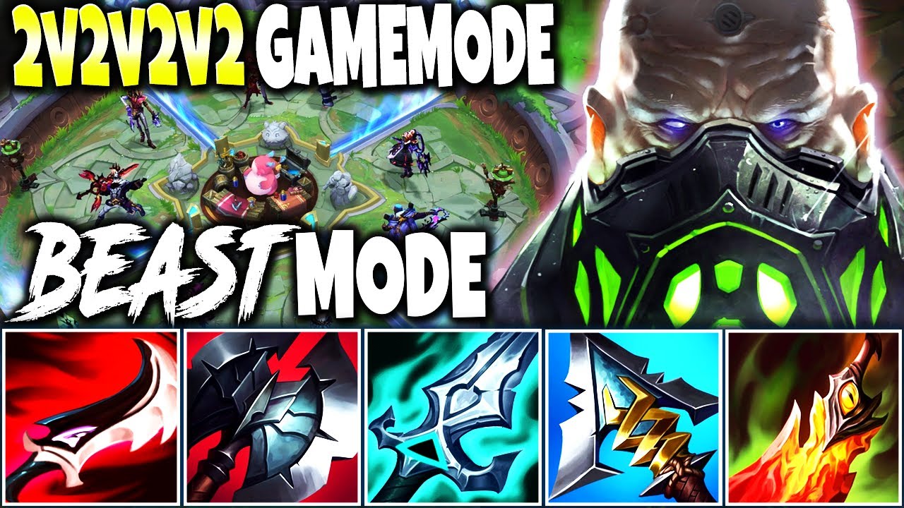 This is how you CARRY in 2v2v2v2 Gamemode with our MAX DMG URGOT BUILD 🔥 LoL Urgot 2v2v2v2 Gameplay