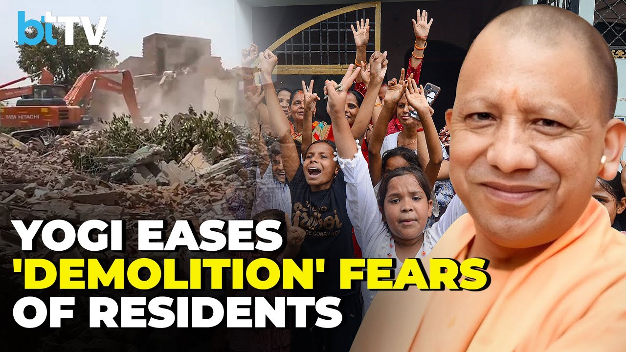 Relief In Lucknow: CM Yogi Halts Demolitions Amid Riverbed Rejuvenation Plan