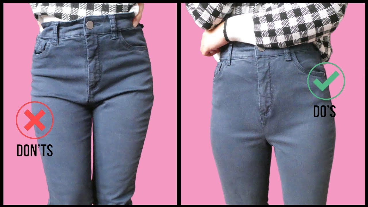 DIY How to Fix a Baggy Pants/Jeans Crotch | Hacks for Fixing Baggy crotch Pants effortlessly by Hand