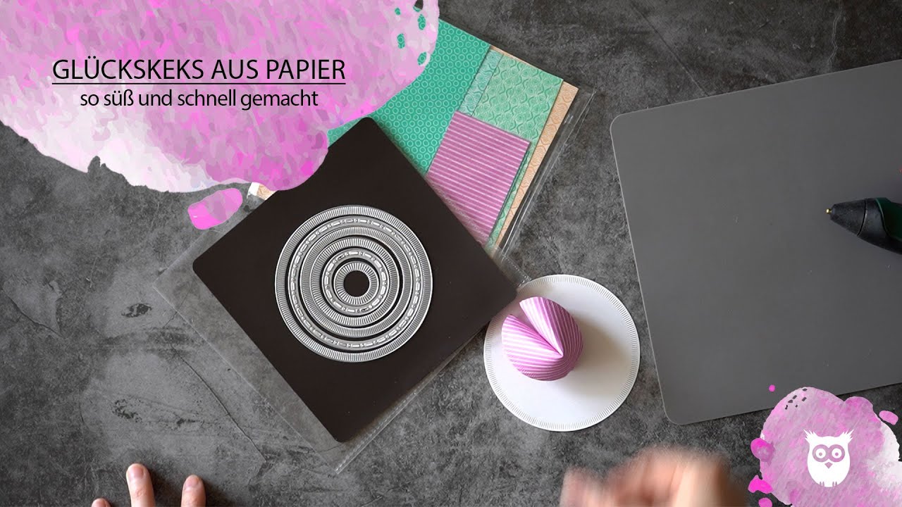 Glückskeks aus Papier - Einfach und schnell