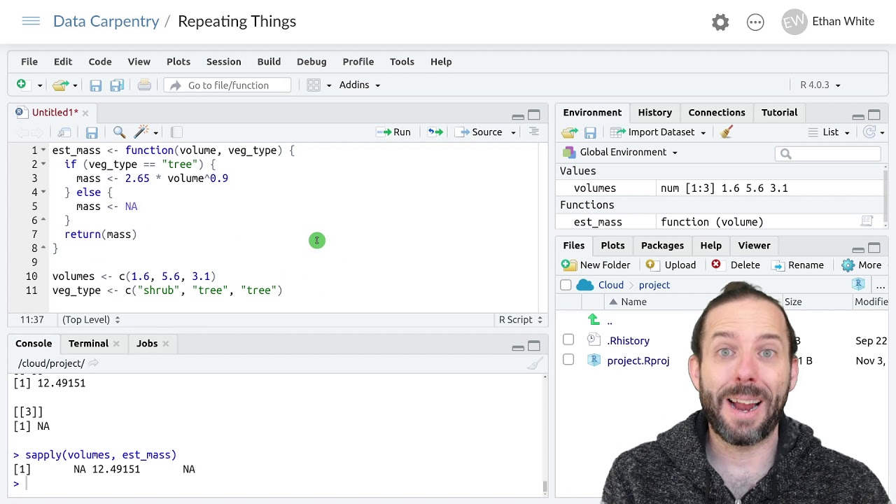 Introduction to Repeating Things in R: Using mapply For Functions with Multiple Vector Arguments