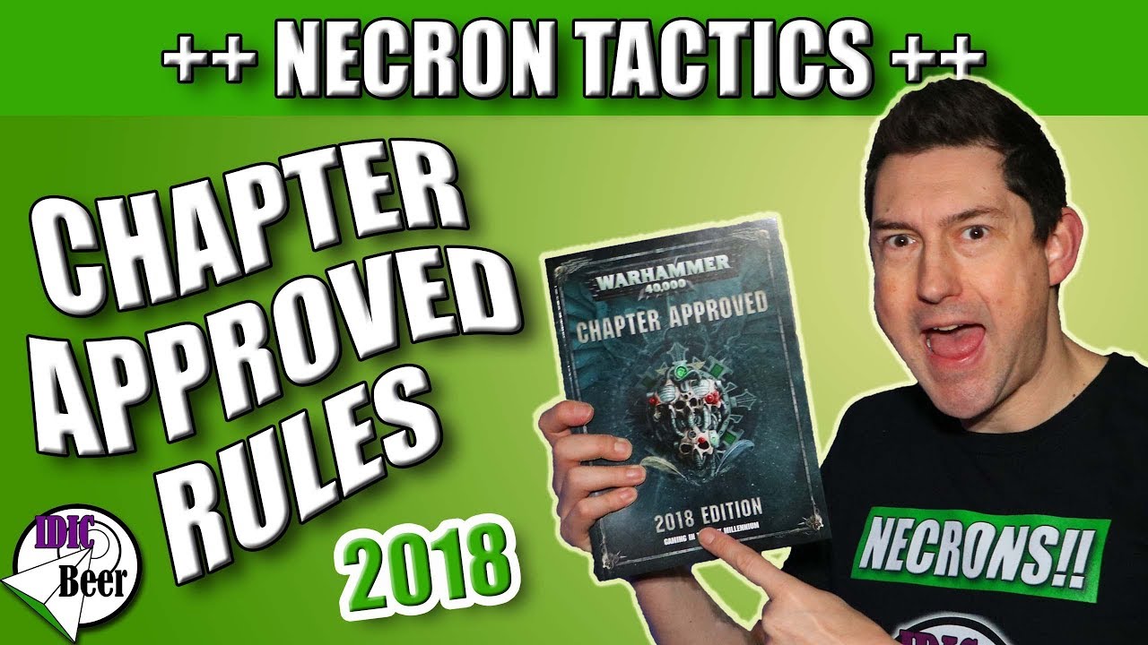Necron Chapter Approved 2018