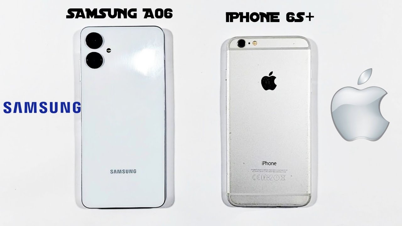 Samsung Galaxy A06 Vs Iphone 6S Plus | Speed Test & Comparison