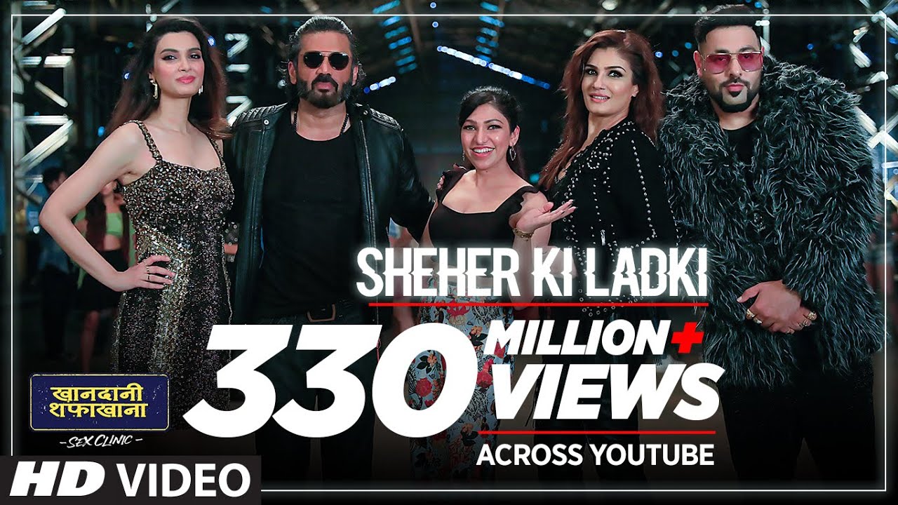 Sheher Ki Ladki Song | Khandaani Shafakhana | Tanishk Bagchi, Badshah, Tulsi Kumar,  Diana Penty