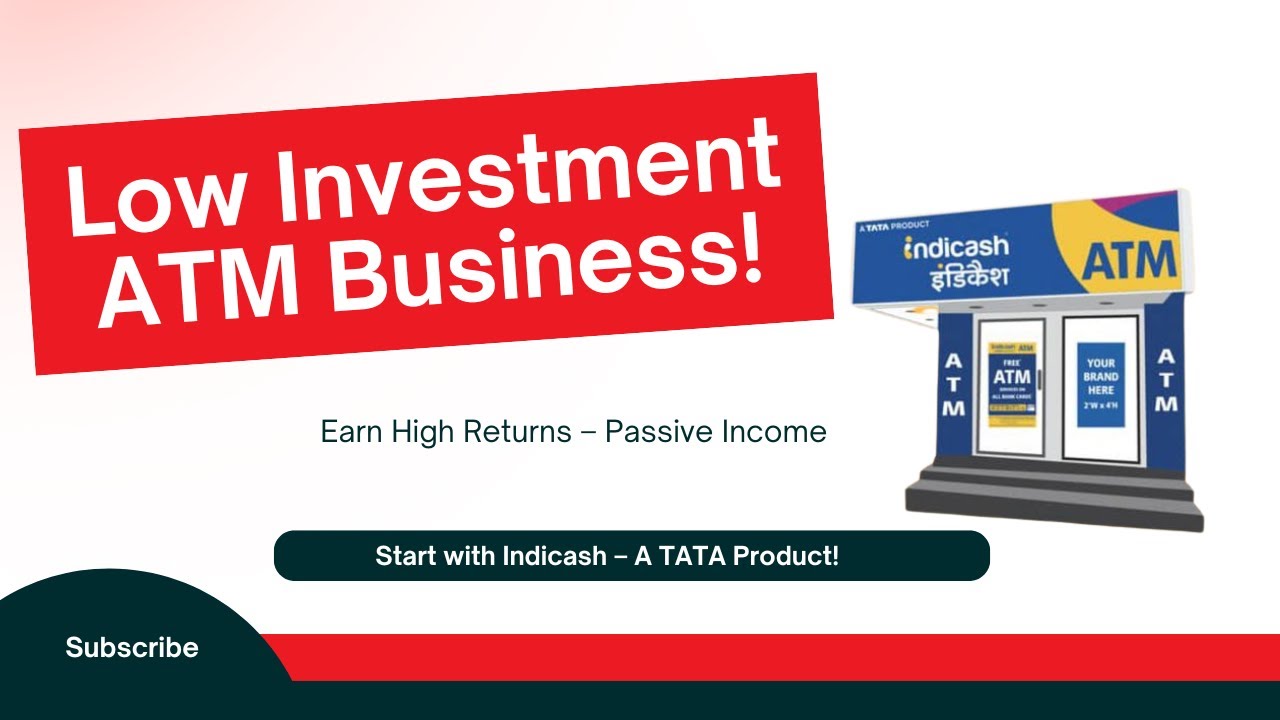 🚀 Low Investment ATM Business &ndash; Earn Passive Income with Indicash! 💰