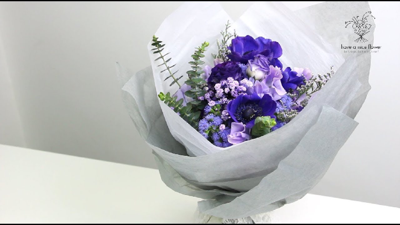 花束包裝－flower bouquet wrapping｜Nicole花藝教室