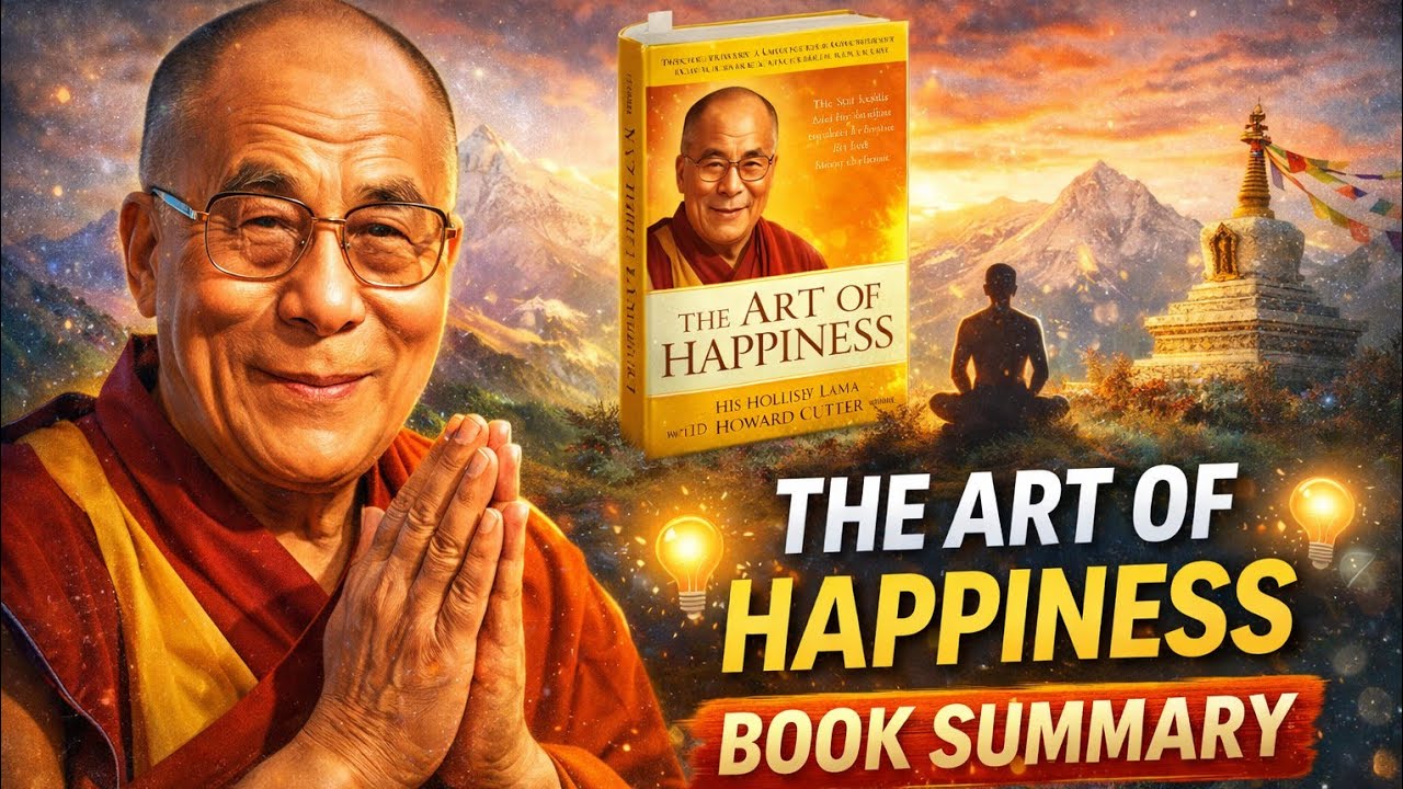 द आर्ट ऑफ हैप्पीनेस | खुश रहने का असली तरीका | Dalai Lama Book Summary Hindi