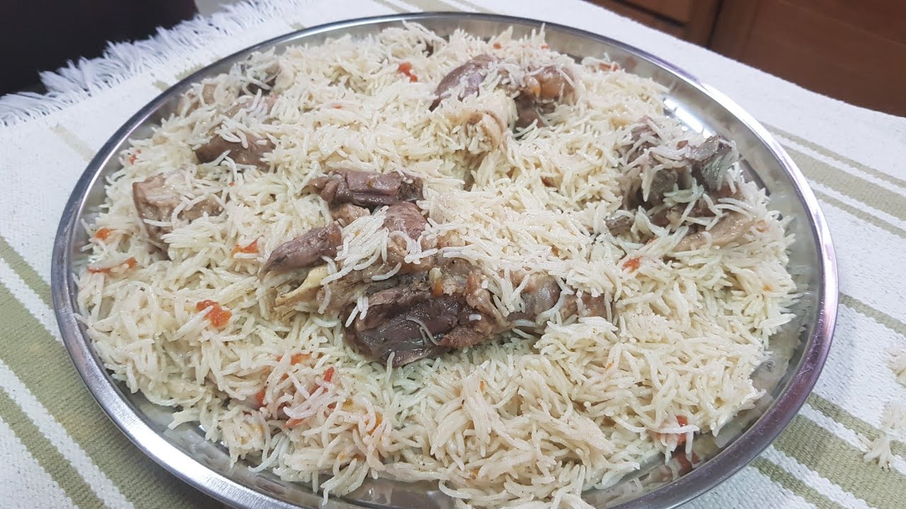 كبسة لحم  Meat and rice