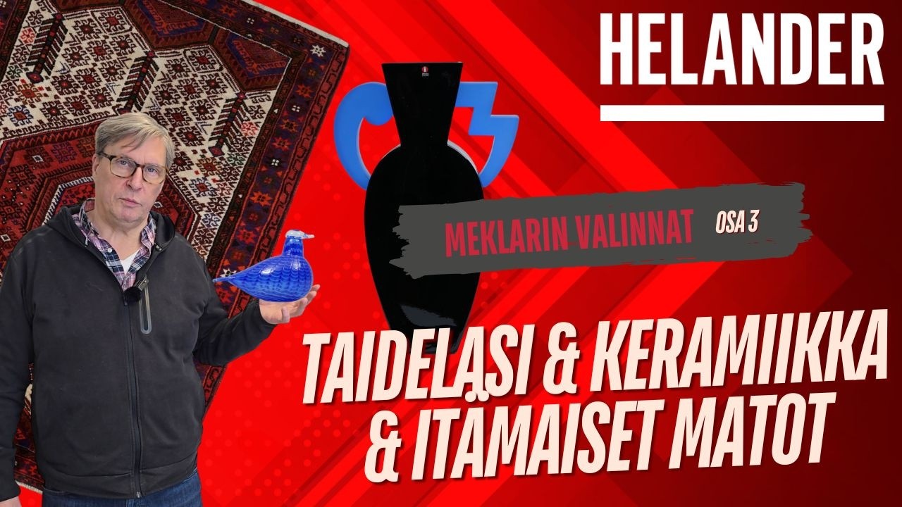 Meklarin valinnat – Asiantuntijan matto-oppitunti ja upeaa taidetta!