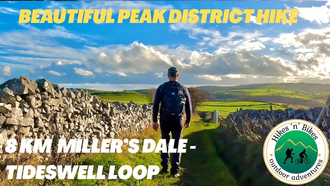 Beautiful 8km Peak Circular Walk| Miller’s Dale to Tideswell via Limestone Way & Monksdale Lane”