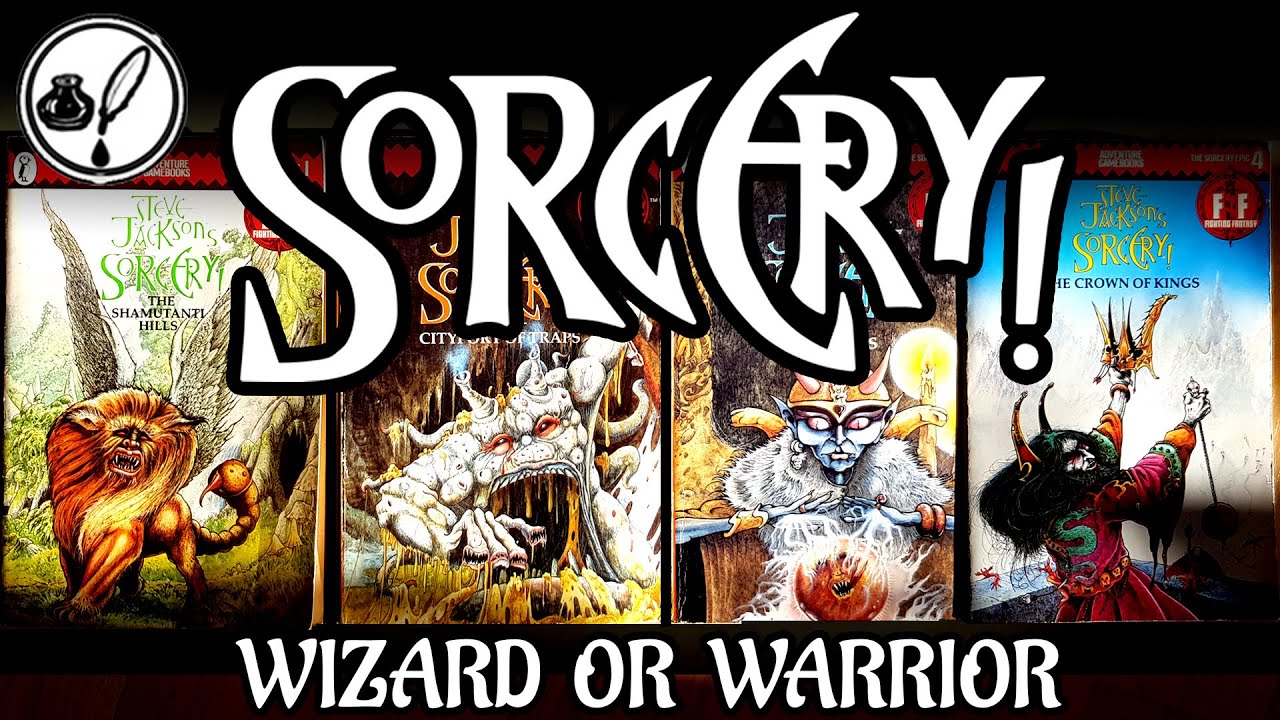 Sorcery Gamebooks: Play a Wizard!