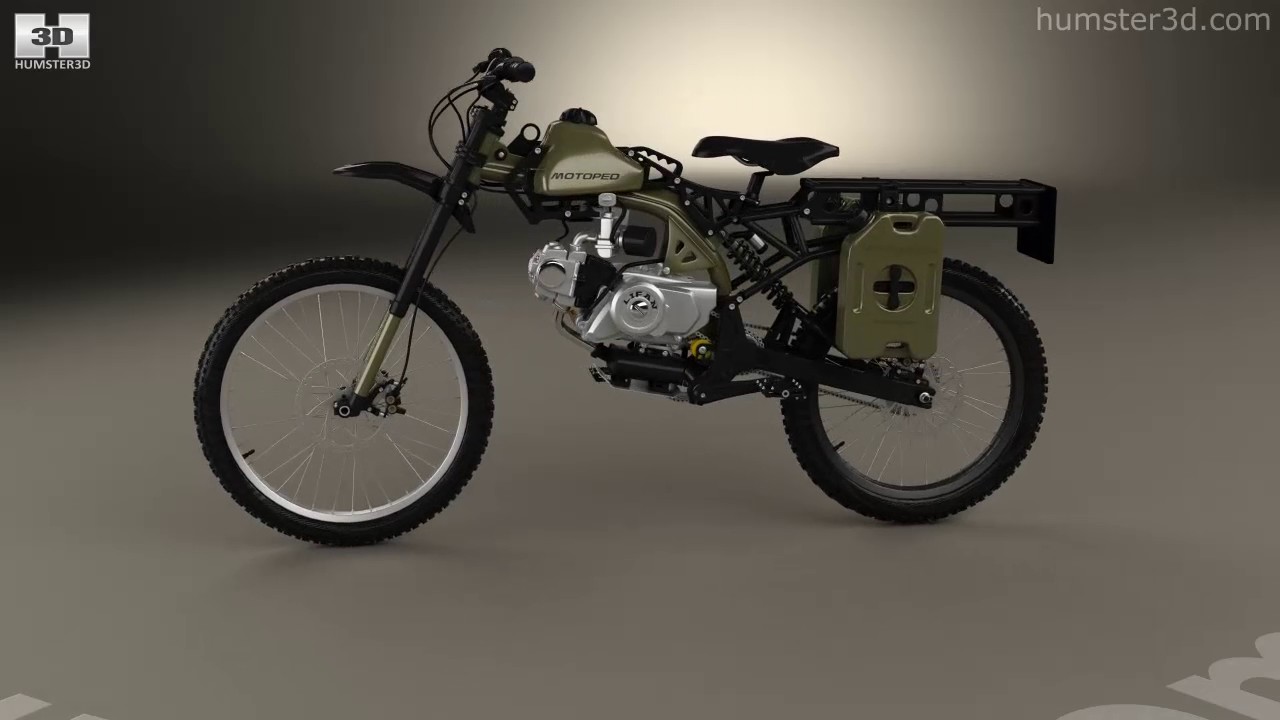 Motoped Survival Bike 2016 3D model by 3DModels.org