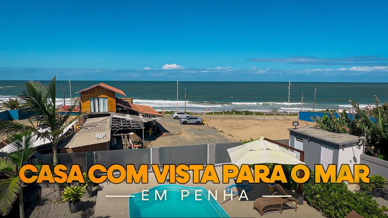 Tour Completo em Casa com Vista para o Mar em Penha/SC