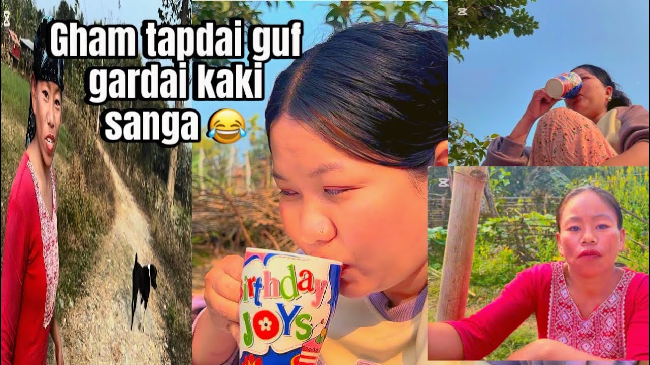    Kaki sanga k k khadaixin tw ansika le mitho mitho guf sangai ramailo pni😂😂😂😂