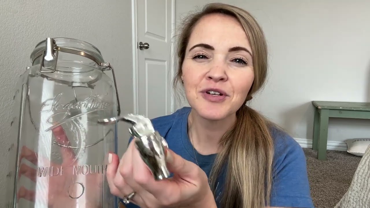Sturdy jar and easy to keep clean!