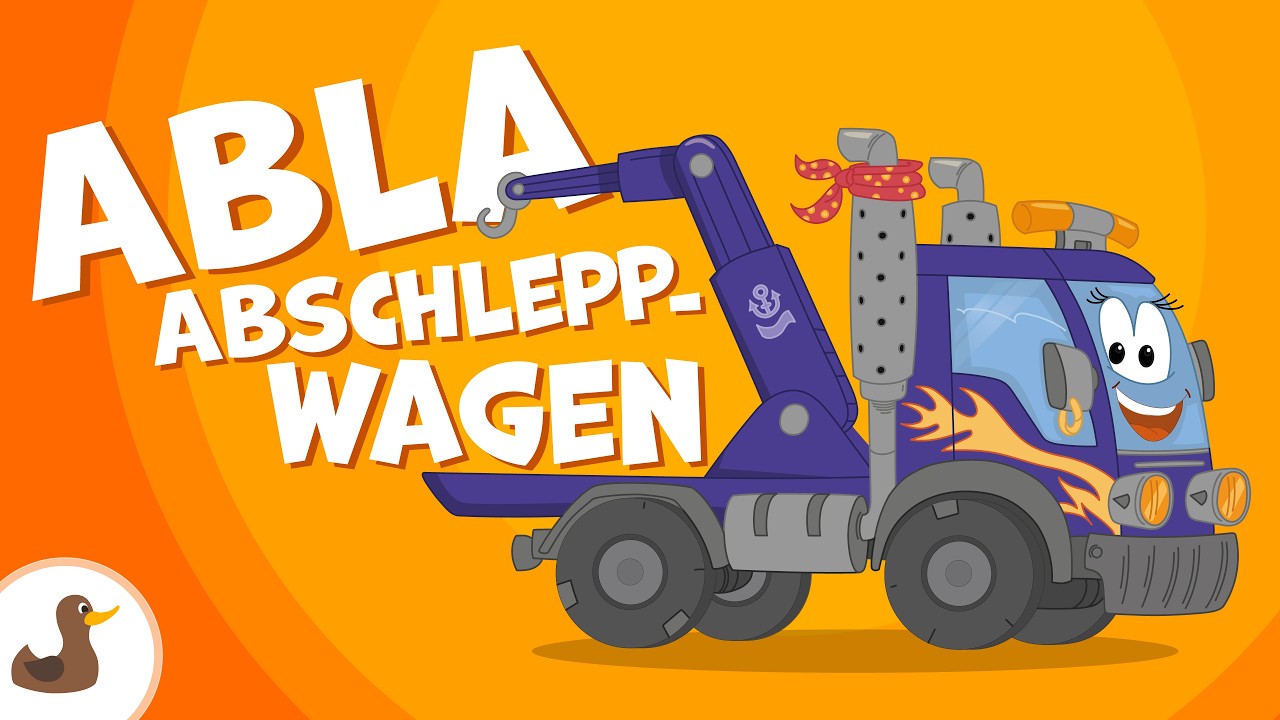 Abla Abschleppwagen - Milo, das Müllautokind & seine Freunde | EMMALU | Sing Kinderlieder